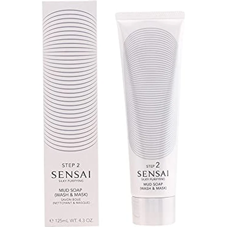 Sensai Silky Purifying Mud Soap Reinigungsschaum Step 2 125 ml, für Damen und Herren  – Bild 2