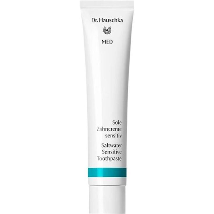 Dr. Hauschka MED Sole Zahncreme sensitiv, sanfte Zahnpasta für empfindliche Zähne ohne Menthol, 75 ml