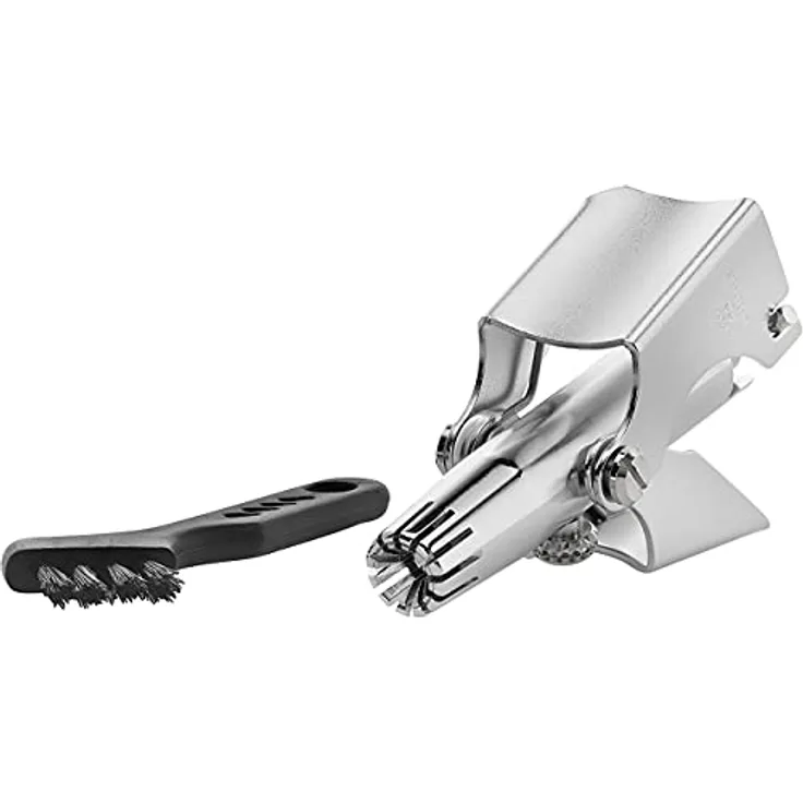 ZWILLING TWIN® CLASSIC Haarschneidemaschine für Nase und Ohren, Präzisionsinstrument aus rostfreiem, geschmiedetem Edelstahl mit integriertem Reinigungspinsel