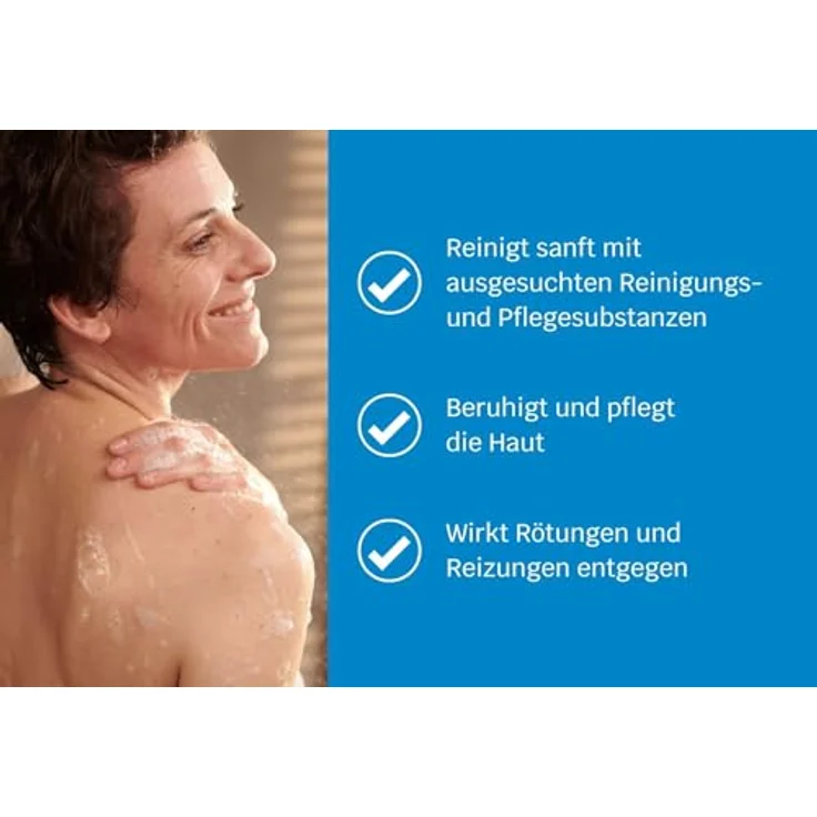 SIRIDERMA Pflege-Duschbad | Veganes, basisches Duschgel für trockene und empfindliche Haut | Auch bei Neurodermitis, Psoriasis (ohne Parfum, 250 ml) – Bild 2