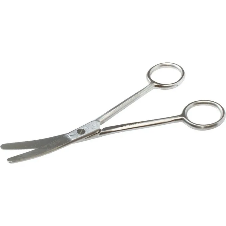 Schecker Haarschere Gebogene Pfotenschere - klein und handlich, Pfotenschere mit Mikro-Schliff