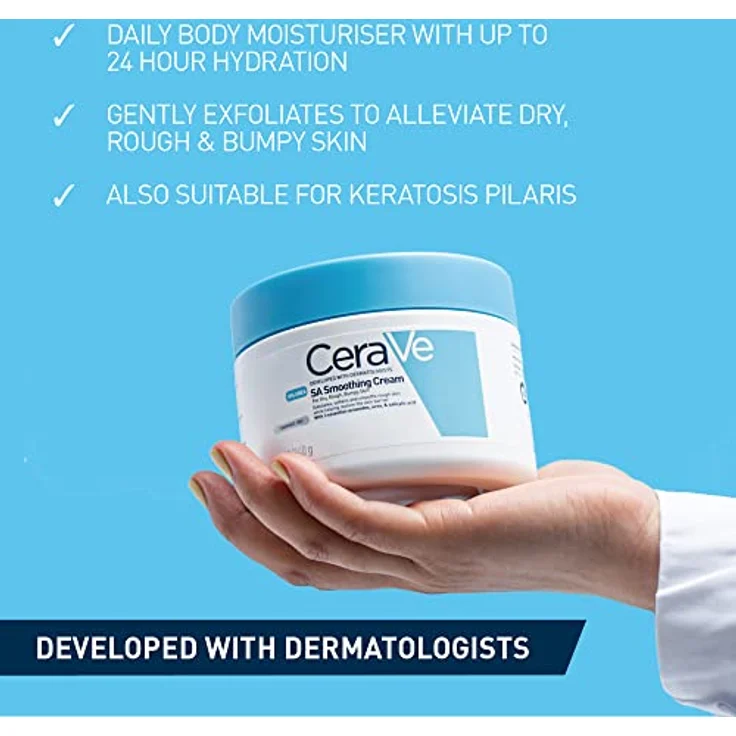 Cerave Sa Urea Feuchtigkeitscreme 340 G  – Bild 3