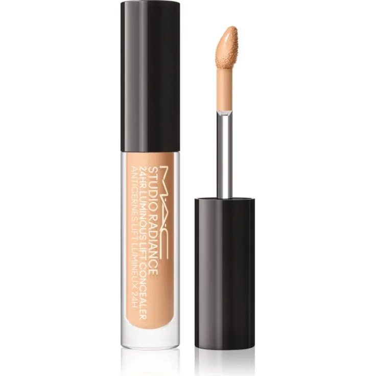 MAC Cosmetics Studio Radiance 24HR Luminous Lift Concealer, Flüssig-Korrektor in Farbton NC17, 1.8 ml, mittlere Deckkraft, kaschiert dunkle Augenringe und Hautmakel