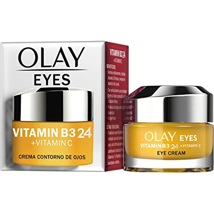 Olay REGENERIST VITAMIN B3 + VITAMIN C contorno ojos 15 ml, Augenpflege – Bild 2