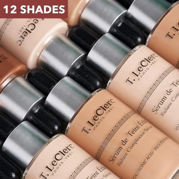 T.LeClerc Anti-aging Radiant Complexion Serum, Flüssige Foundation mit leichter Deckkraft für strahlenden Teint, 30 ml – Bild 6