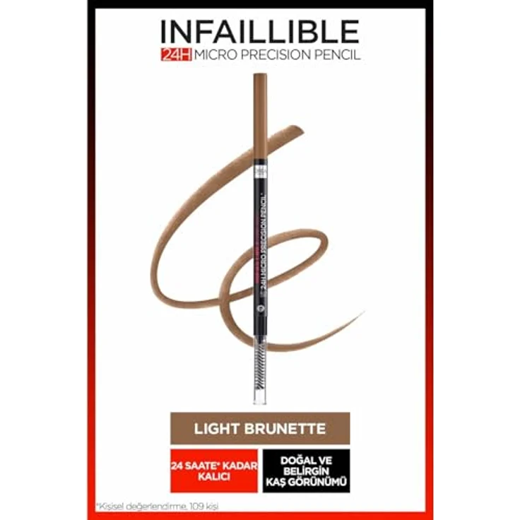 SKINNY DEFINER brow artist #105-brunette Augenbrauenstift – Bild 3
