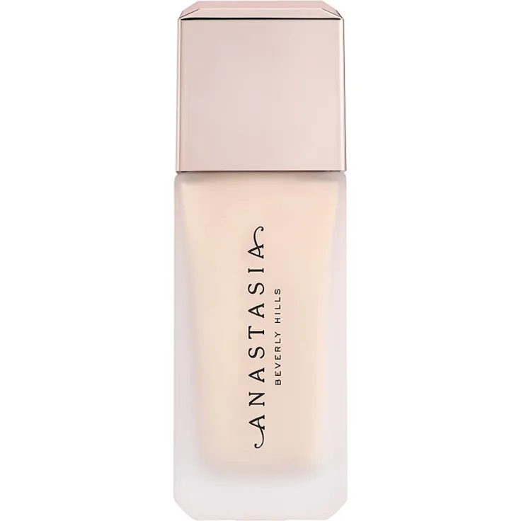 Anastasia Beverly Hills Impeccable Blurring Second Skin Matte Foundation, 35 ml, mittlere bis hohe Deckkraft, Farbe 0CR, für samtig-matten Teint