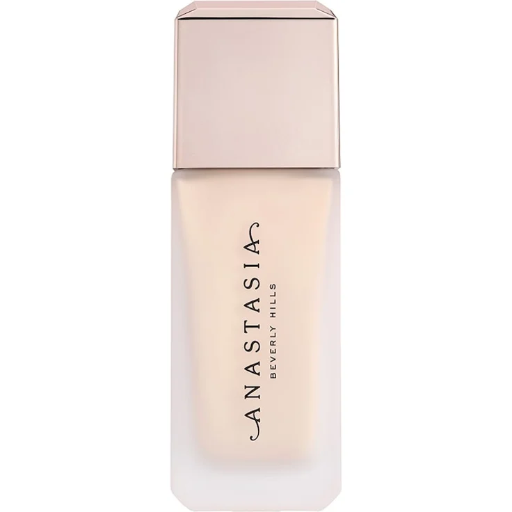 Anastasia Beverly Hills Impeccable Blurring Second Skin Matte Foundation, 35 ml, mittlere bis hohe Deckkraft, Farbe 0CR, für samtig-matten Teint