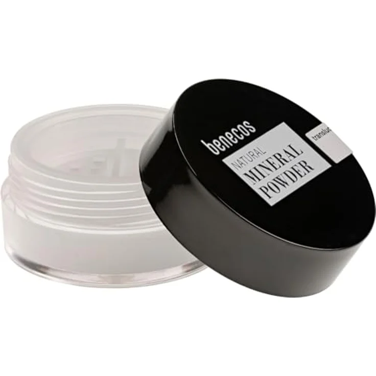 benecos Mineral Powder translucent, Puder mit 108 gr Bio-Zertifizierung