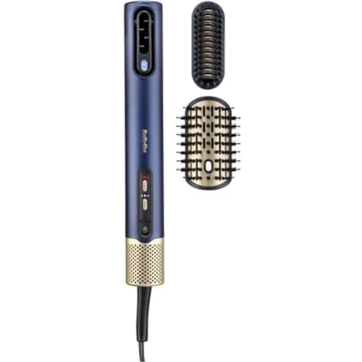 BaByliss Glätt- und Lockenstab AS6550E, leistungsstarker Haartrockner, Warm- und Kaltluft – Bild 2