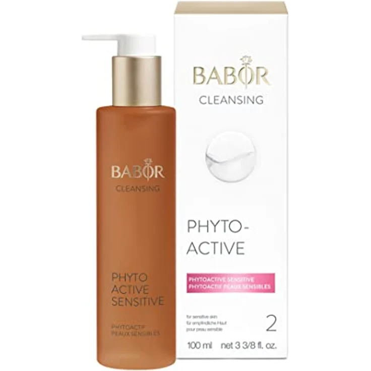 Babor Phytoactive Sensitive 100 ml, Porentiefe und schonende Reinigung, mit Essenzen aus Minze, Birke und Rosmarin  – Bild 2