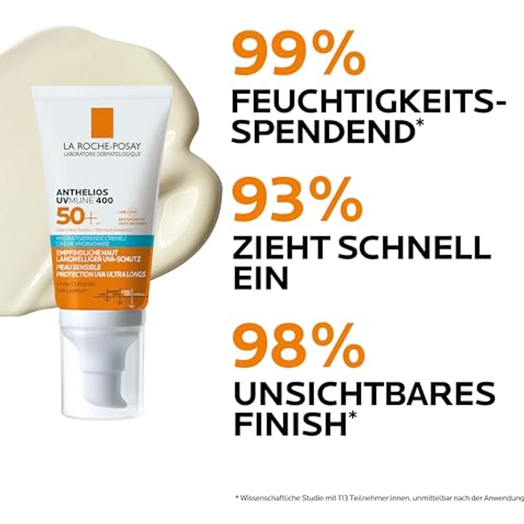 La Roche-Posay Creme Anthelios Ultra-Creme Feuchtigkeitsspendende Sonnencreme Parfumfrei – Bild 4