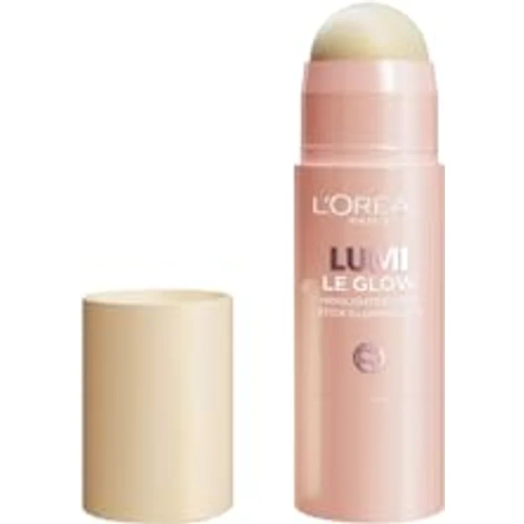 L'Oréal Paris Lumi Le Glow Highlighter Sticks Glowy, Goldene Couture, Strahlender Teint, Leicht aufbaubar, 7 ml – Bild 1