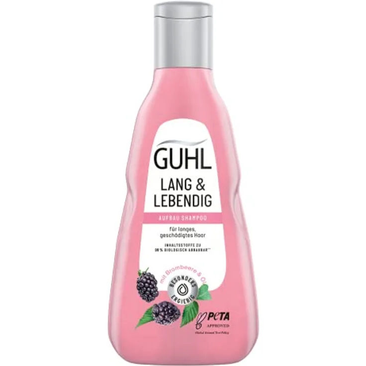Guhl Lang & Lebendig Shampoo - Inhalt: 250 ml - Haartyp: lang