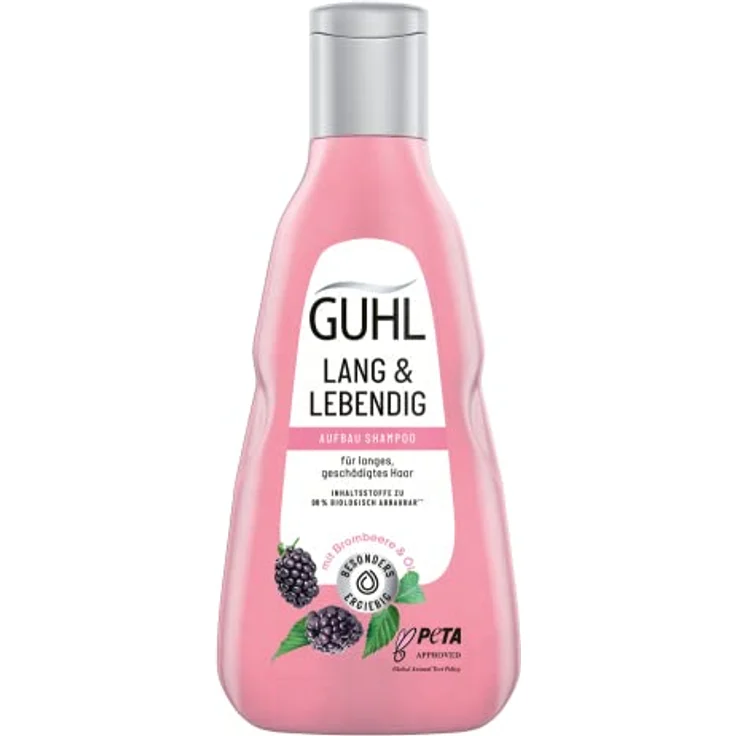 Guhl Lang & Lebendig Shampoo - Inhalt: 250 ml - Haartyp: lang – Bild 1