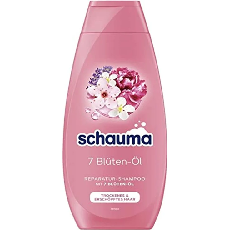 Schauma Schauma Shampoo 7 Blüten Öl, 400 ml Flasche - Reparatur-Shampoo für trockenes und erschöpftes Haar