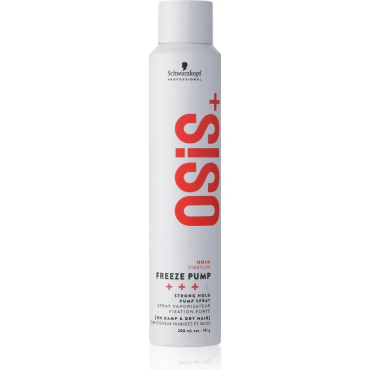 Schwarzkopf Professional Osis+ Freeze Pump Haarlack, starker Halt für alle Haartypen, 200 ml