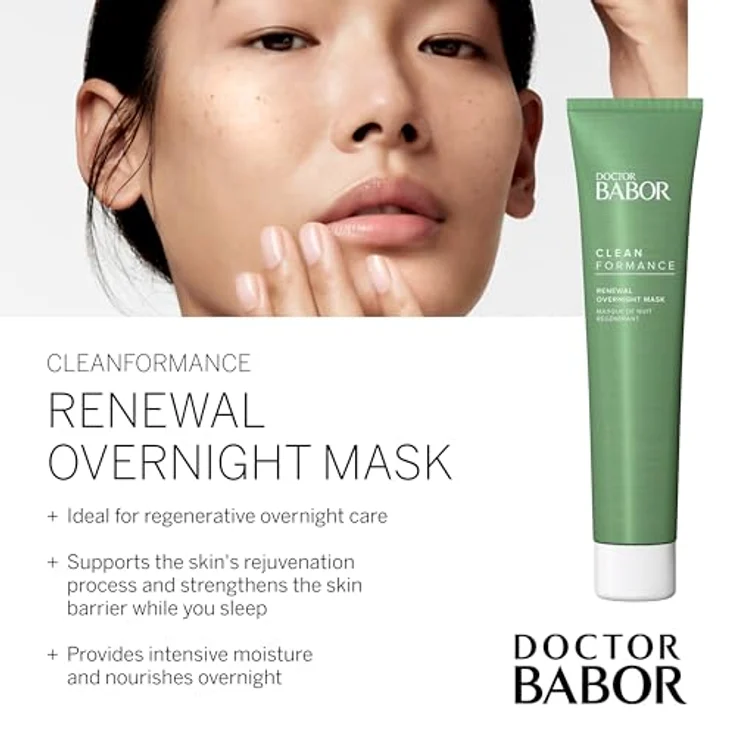 Babor Cleanformance Renewal Overnight Mask 30 ml, für eine gepflegte Haut – Bild 2