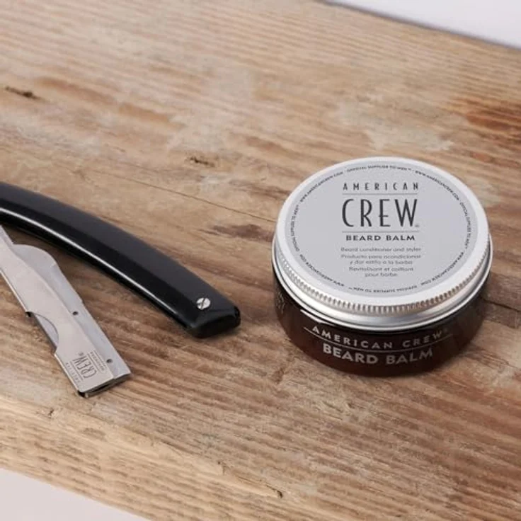 American Crew Beard Balm Conditioner & Styler 60 g, für Herren empfohlen – Bild 5