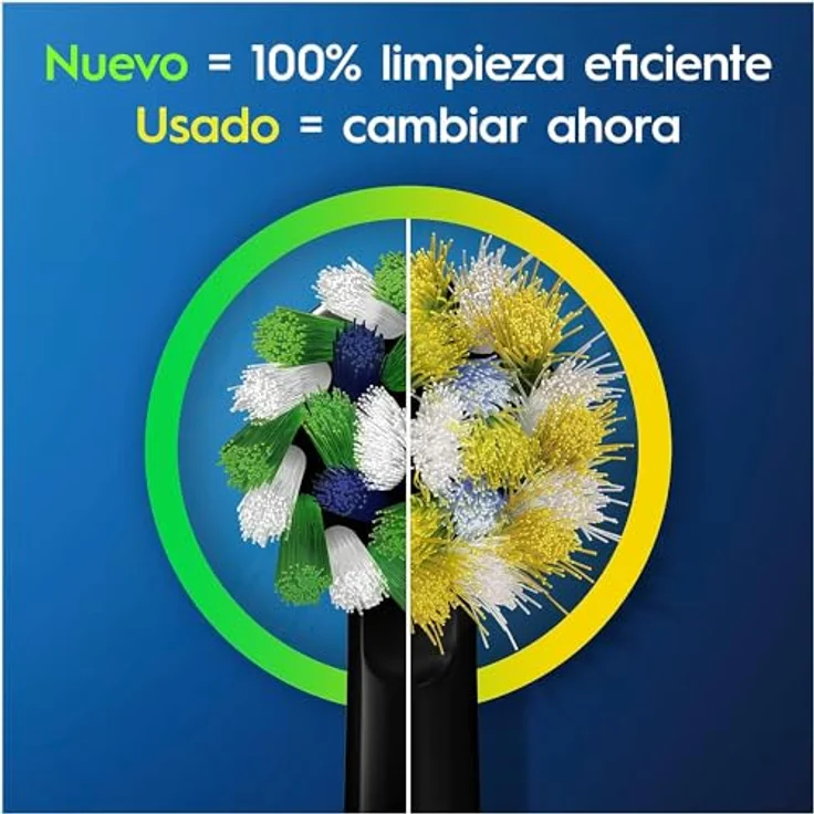 Oral-B Crossaction Ersatzbürsten schwarz Edition mit Cleanmaximiser Technologie – Bild 4