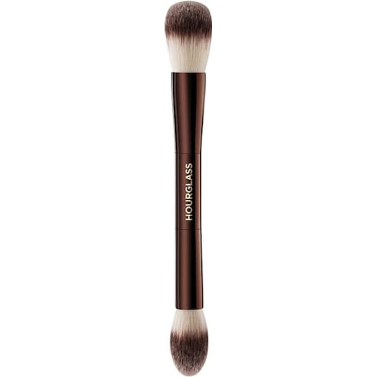 HOURGLASS Ambient Lighting Edit Brush, vielseitiger Puderpinsel mit ultraweichen Taklon-Borsten für Puder, Rouge, Bronzer und Highlighter, 1 ct
