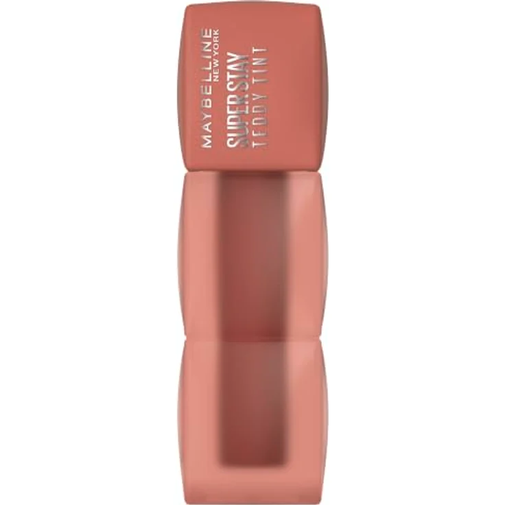 Maybelline Superstay Teddy Tint Lippenstift 5 ml, vegane Formel mit langanhaltender, abfärbfester Textur, Farbe: Buffed Out – Bild 3