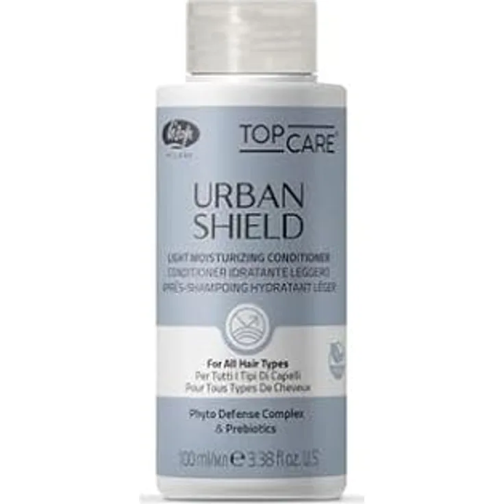 Lisap Top Care Urban Shield Light Moisturizing Conditioner 100ml, leichte Feuchtigkeitsformel, nicht beschwerend, pflegt und schützt die Kopfhaut