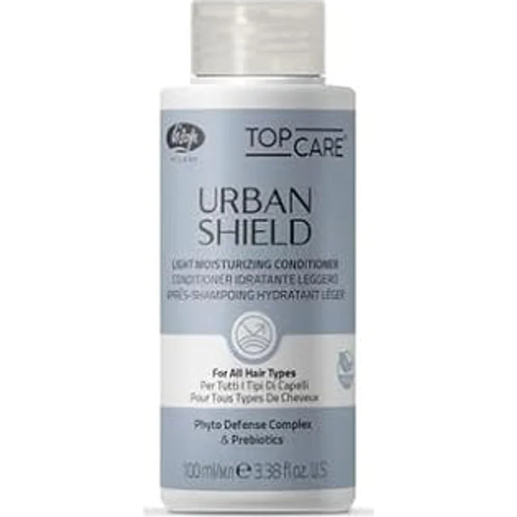 Lisap Top Care Urban Shield Light Moisturizing Conditioner 100ml, leichte Feuchtigkeitsformel, nicht beschwerend, pflegt und schützt die Kopfhaut