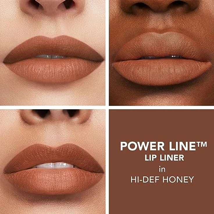 Buxom POWER LINE™ PLUMPING LIP LINER, Cremiger Konturenstift mit voluminösem Effekt, Farbton Hi-Def Honey, 0.3 g – Bild 3