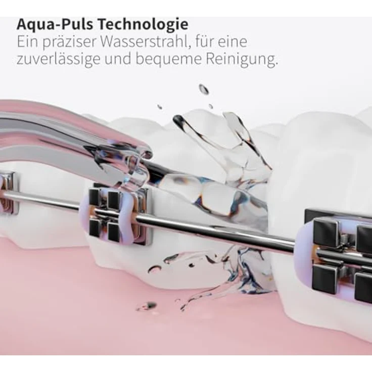 Zahnheld® Ersatzdüsen Basic für Munddusche Aquadent, 3 Stück, effektive Reinigung, schwarz – Bild 4