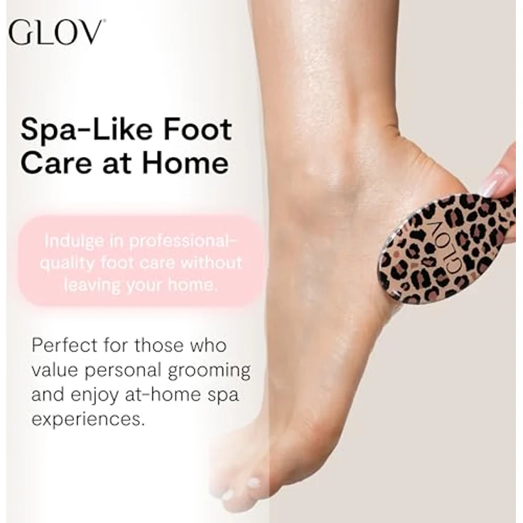 GLOV Nano Glass Foot File, Pediküre Feile für geschmeidige Füße, entfernt Hornhaut und hydratisiert 1 St. – Bild 6