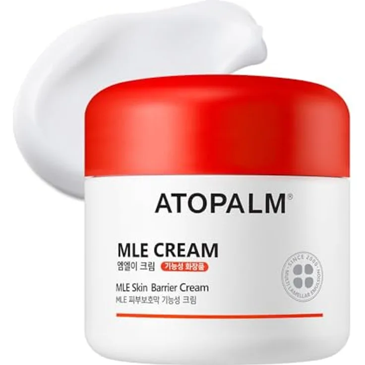ATOPALM MLE Creme, 65ml, 48 Stunden Feuchtigkeit, mit Ceramiden für sensible Haut, klinisch getestet, für Babys bis Erwachsene
