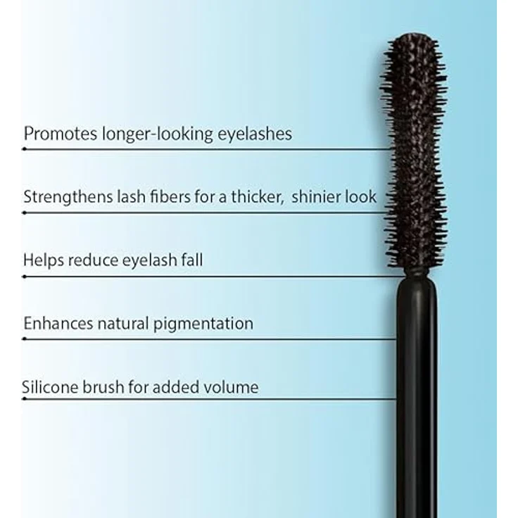 Talika Lipocils XXL Volumen-Mascara, voluminisierende Wimperntusche mit pflanzlichem Lipocil-Komplex, schwarz, 8,5 ml – Bild 2