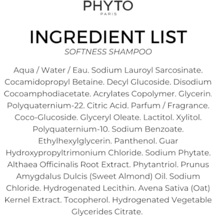 Phyto Sanftes Shampoo für häufigen Gebrauch für alle Haartypen 250 ml, mit Präbiotika-Komplex und weißer Bio-Malve – Bild 5