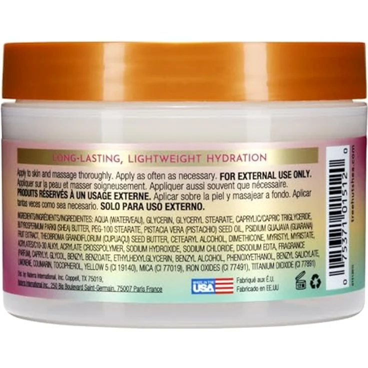 Tree Hut Tropical Glow, Firming Whipped Shea Body Butter, 240 g - Unisex Hautpflegeprodukt – Bild 3