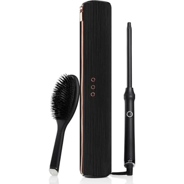 "GHD Lockenstab ghd Thin Wand Curler Giftset Limited Edition, perfekte Locken in 3 Sekunden, 14 mm Durchmesser, hitzebeständiger Aufbewahrungskoffer"