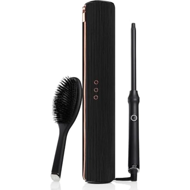 "GHD Lockenstab ghd Thin Wand Curler Giftset Limited Edition, perfekte Locken in 3 Sekunden, 14 mm Durchmesser, hitzebeständiger Aufbewahrungskoffer" – Bild 1
