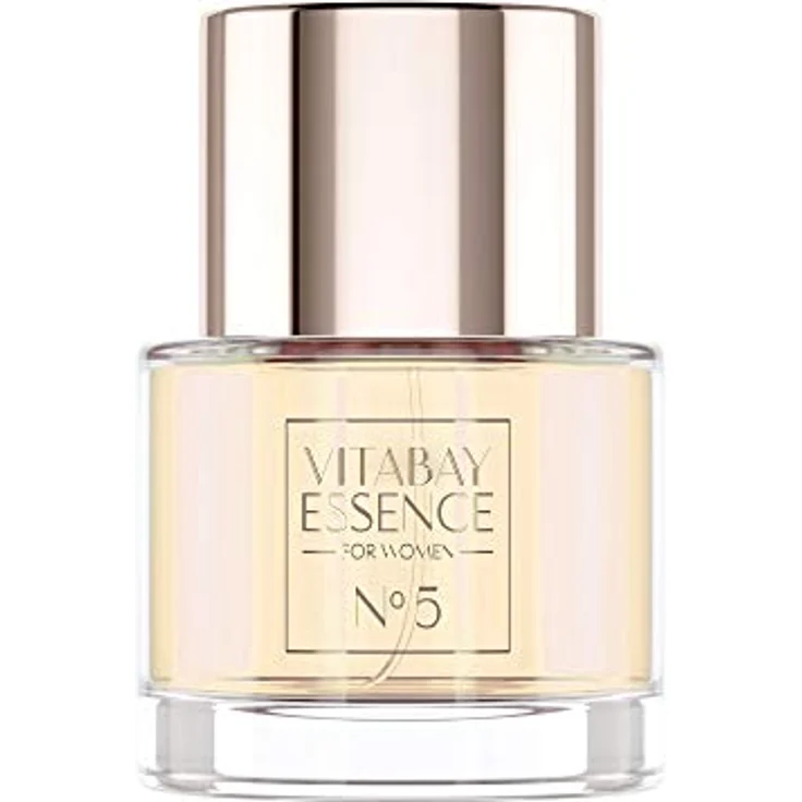 Vitabay Essence No.5 - Eau de Parfum für Damen 50ml - Elegantes Parfüm mit 10% Parfümöl - Bitterorange & Jasmin - Damen Parfüm Women - Bitterorange & Jasmin – Bild 1