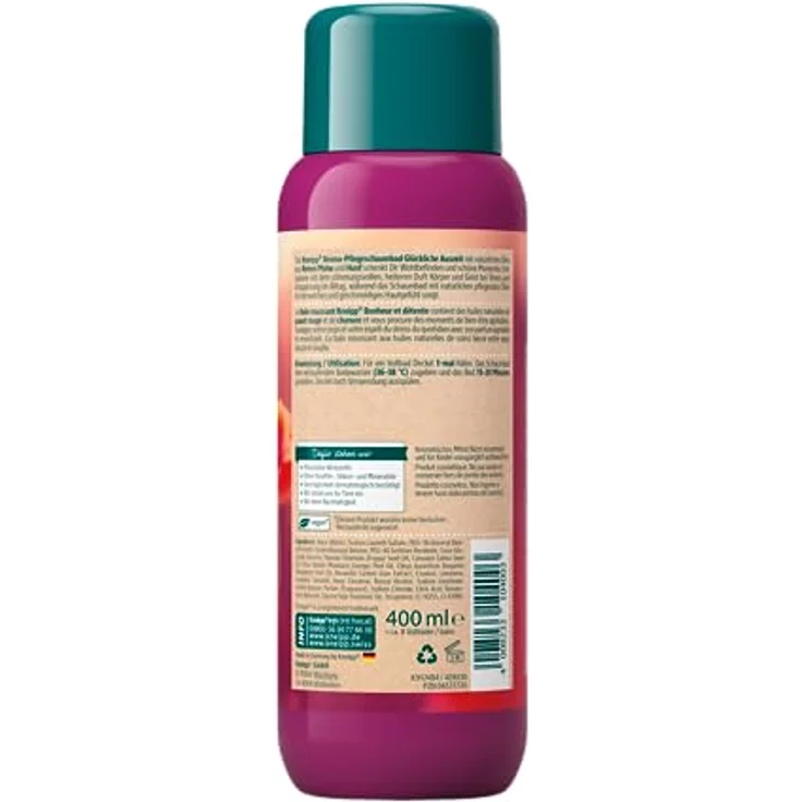 Kneipp Aroma-Pflegeschaumbad Glückliche Auszeit  400 ml – Bild 2