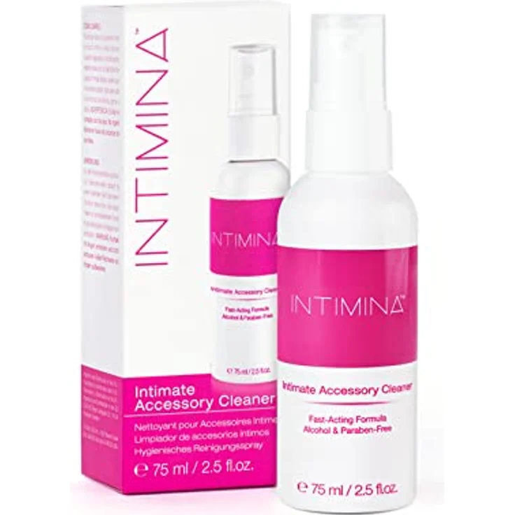 Intimina Reinigungsspray für Intimprodukte, alkoholfrei, 75 ml – Bild 1