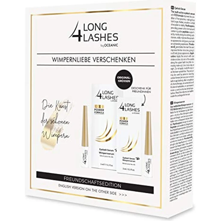 Oceanic Long4Lashes FX5 Eyelash Set - 2x Wimpernserum 3 ml 2 x Wimpernserum 3 ml – Bild 5
