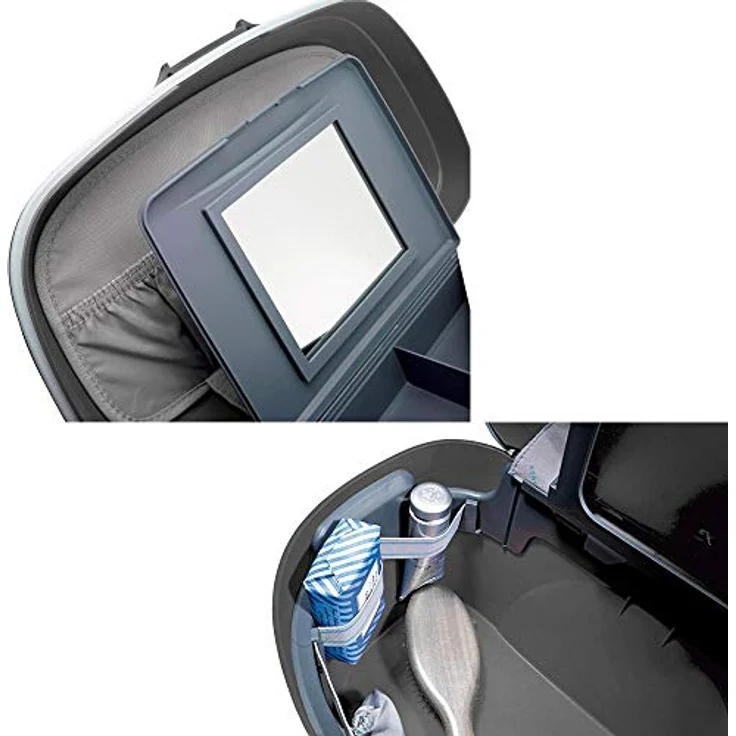 Roncato, Necessaire, Light - Beauty Case, Schwarz, (15 l) - Widerstandsfähig, wasserbeständig, mit Schloss und Flugzeug-tauglichen Maßen – Bild 4