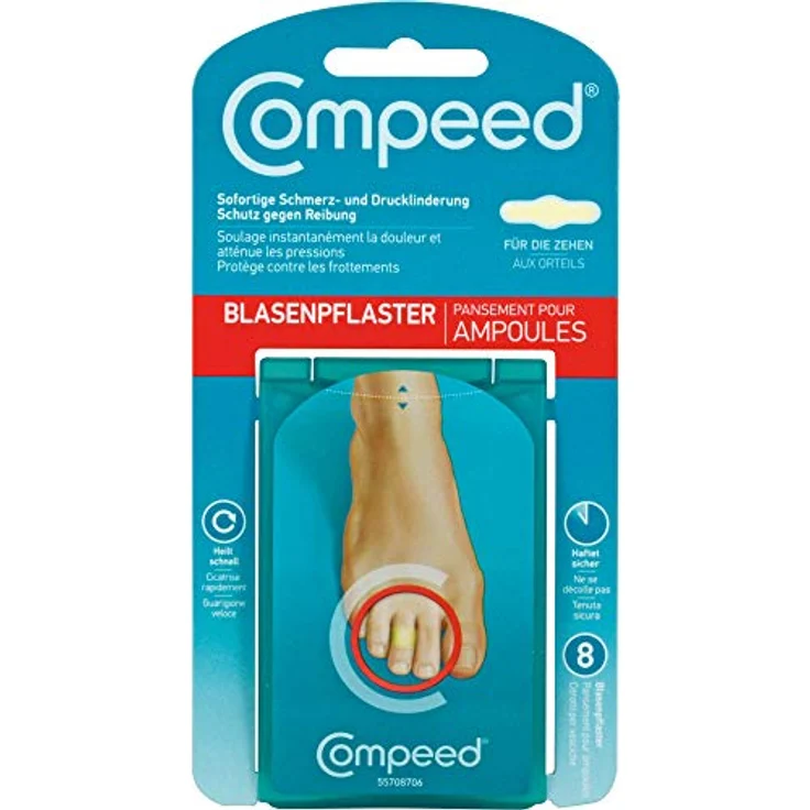 Compeed Blasenpflaster an den Zehen 8 St. – Bild 3