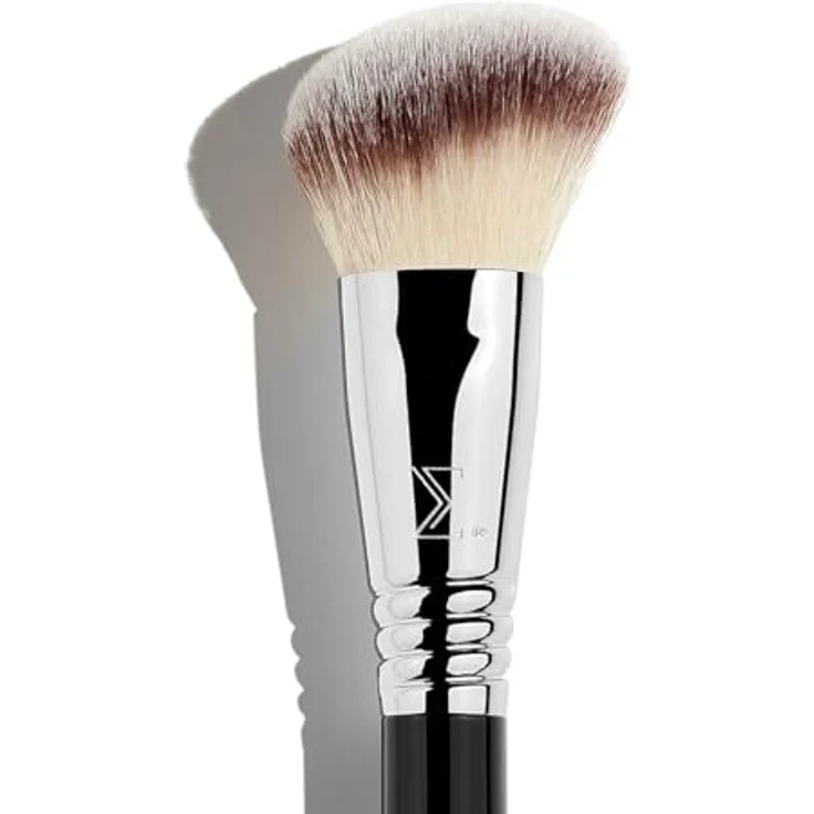 Sigma Beauty Face F43 Soft Angled Cheek, abgeschrägter Rougepinsel für präzises Wangen-Make-up – Bild 2