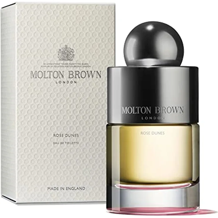 Molton Brown Rose Dunes Eau de Toilette 100 ml - Komplexer Duft mit herbem Cassis, warmer Rose und erdigem Patchouli