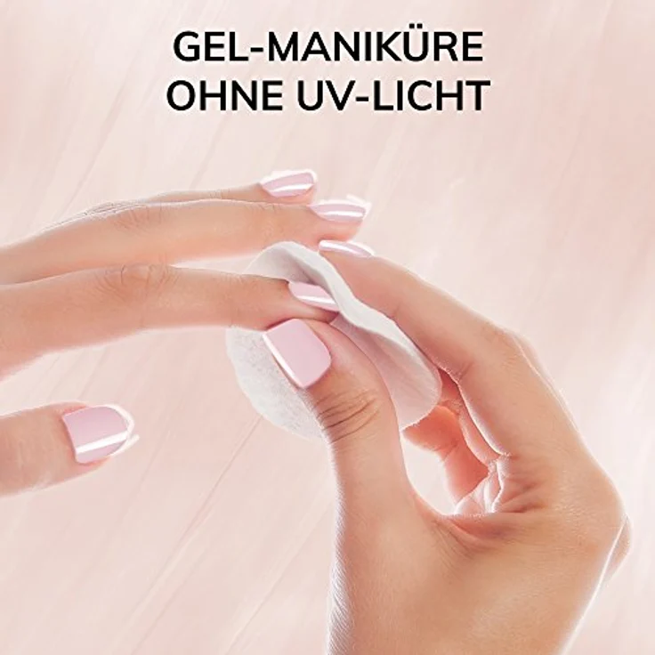 Manhattan Super Gel Nagellack – Gel Maniküre Effekt ganz ohne UV Licht – Rosa Nail Polish mit bis zu 14 Tagen Halt – Farbe Sweet Side 225 – 1 x 12ml – Bild 5