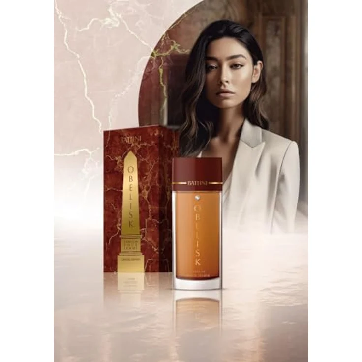 Jacques Battini OBELISK Eau de Parfum 75 ml, Damenduft mit 25 % Duftölanteil, sehr anhaltend – Bild 2