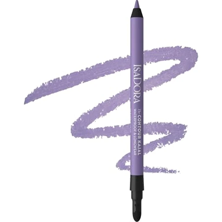 IsaDora The Contour Kajal Eyeliner, wasserfester Augenkonturenstift in Purple Lilac, 1,2 g – Bild 1