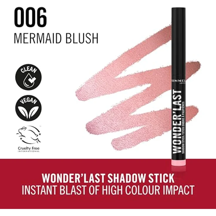 Rimmel London Lidschatten 1,64 g in vielfältigen Farben für ausdrucksstarke Augen – Bild 2