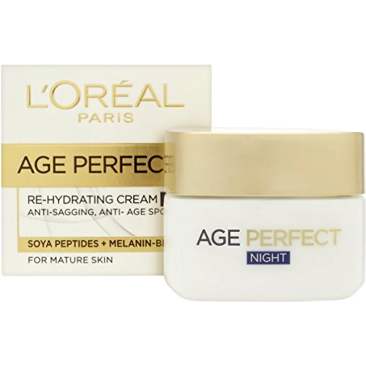 L'Oreal Paris Age Perfect Anti-Falten-Nachtcreme 50 ml Nachtpflege für Damen und Herren – Bild 3